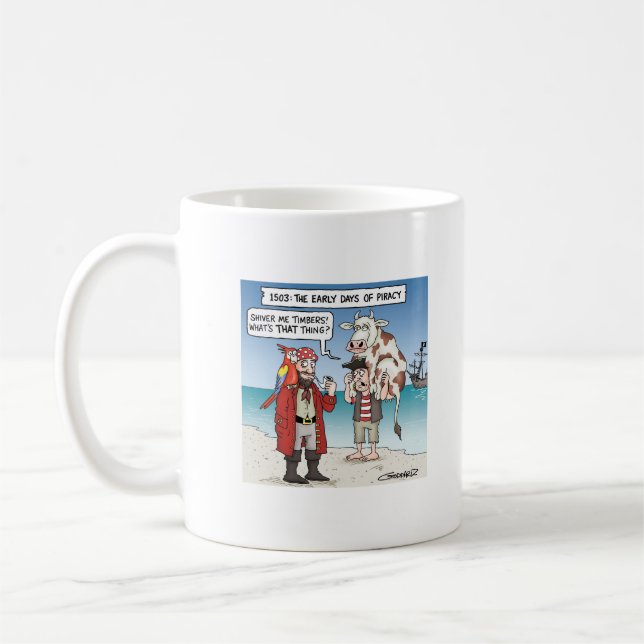 Mug Les premiers temps de la piraterie (Gauche)