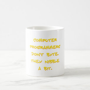 Mug Les programmeurs d'ordinateurs n'utilisent pas d'o