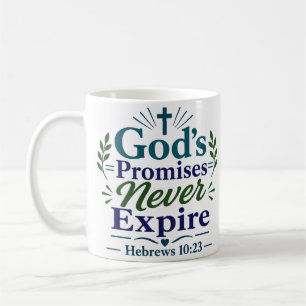 Mug Les promesses de Dieu n'expirent jamais Citation d