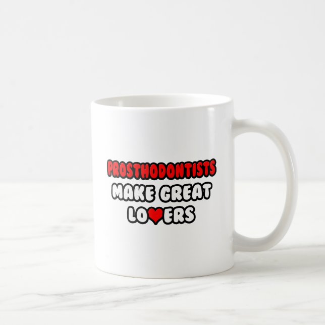 Mug Les prosthodontes font de grands amoureux (Droite)