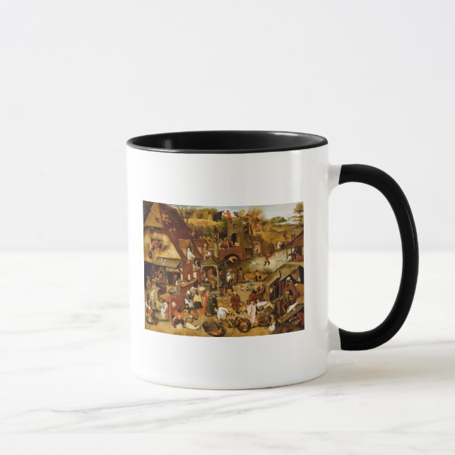 Mug Les proverbes flamands (Droite)
