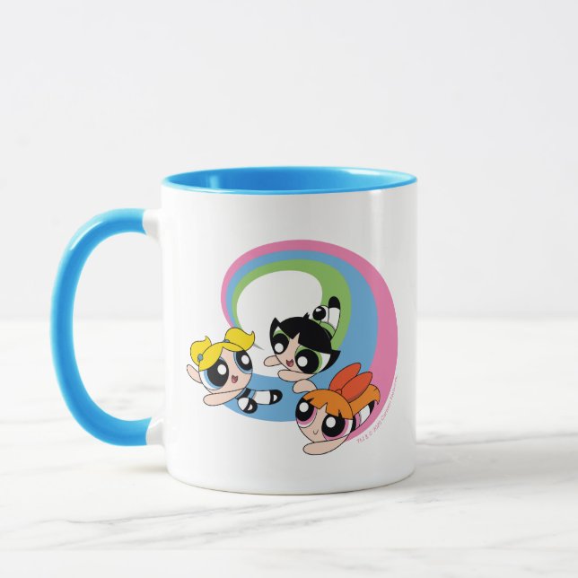 Mug Les Puissantes Filles Volent Dans Le Ciel (Gauche)