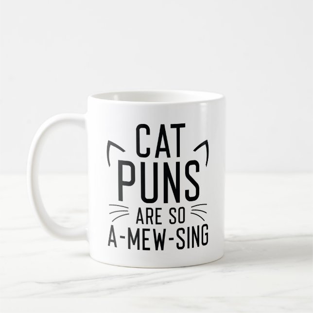 Mug Les Puns De Chat Sont Si Étonnants (Gauche)