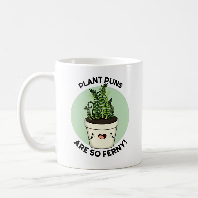 Mug Les Puns plantes Sont Tellement Fous Fils Fils (Gauche)