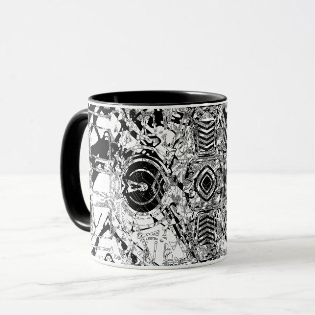 Mug Les quatre bougs de l'Apocalypse d'abord (Devant gauche)