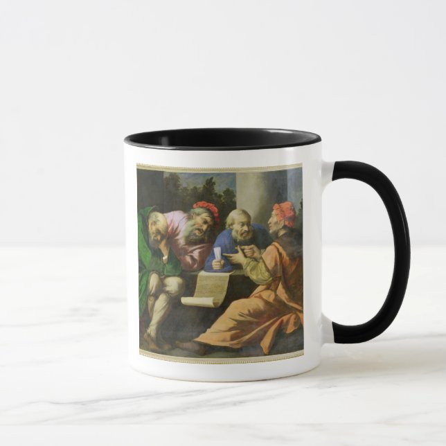 Mug Les quatre pères de l'église (huile sur la toile (Droite)