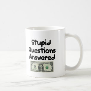 Mug Les questions ont répondu aux questions libres et