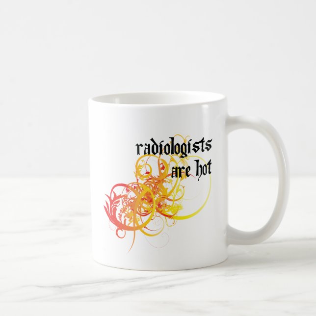 Mug Les radiologues sont chauds (Droite)