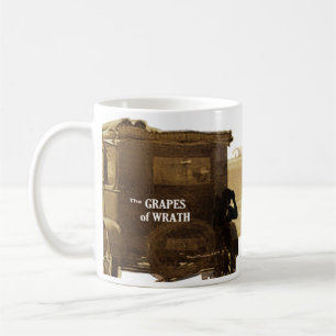 Mug Les raisins de la citation de colère