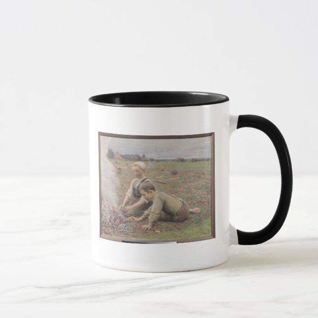Mug Les ramasseurs de pomme de terre, 1898 (Droite)