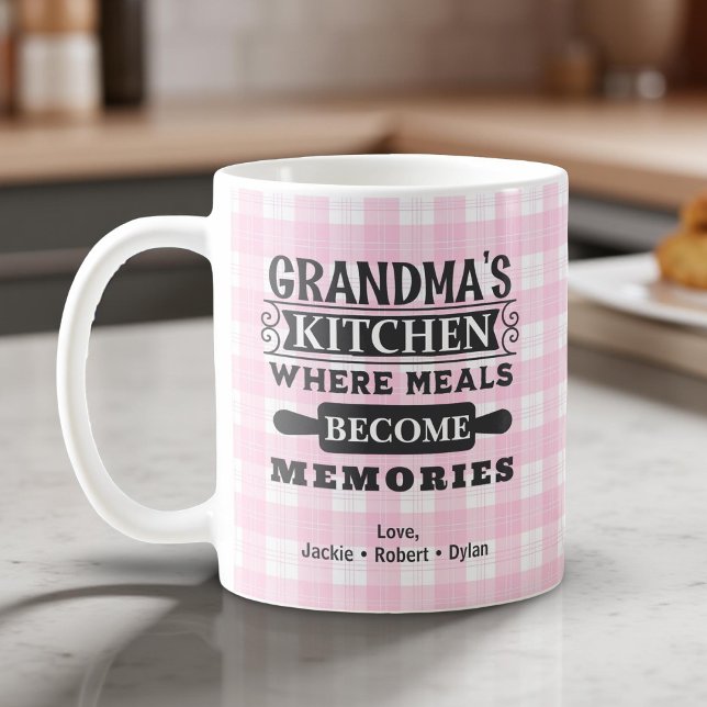Mug Les Repas De Grand-Mère Deviennent Des Souvenirs R (Créateur téléchargé)