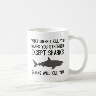Mug Les requins vous tueront