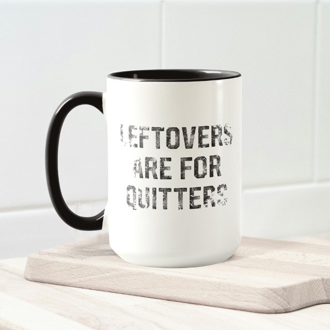 Mug Les Restes Sont Pour Les Lâcheurs Jour de Thanksgi (Créateur téléchargé)