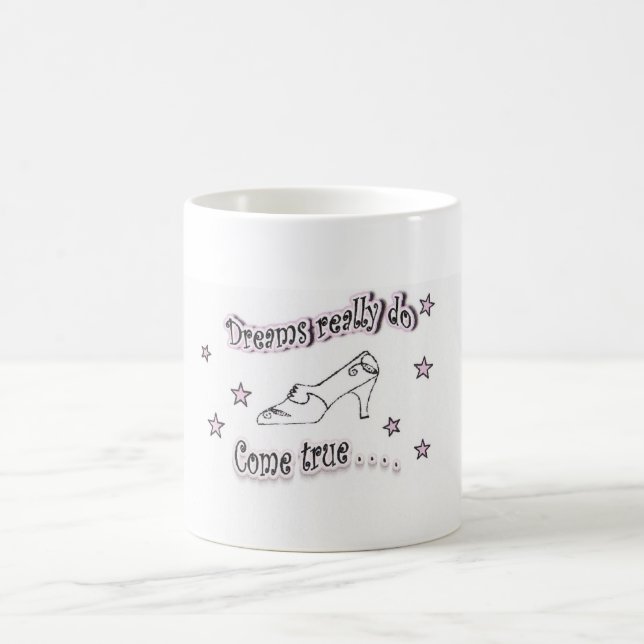 Mug Les rêves vraiment viennent vrai (Centre)