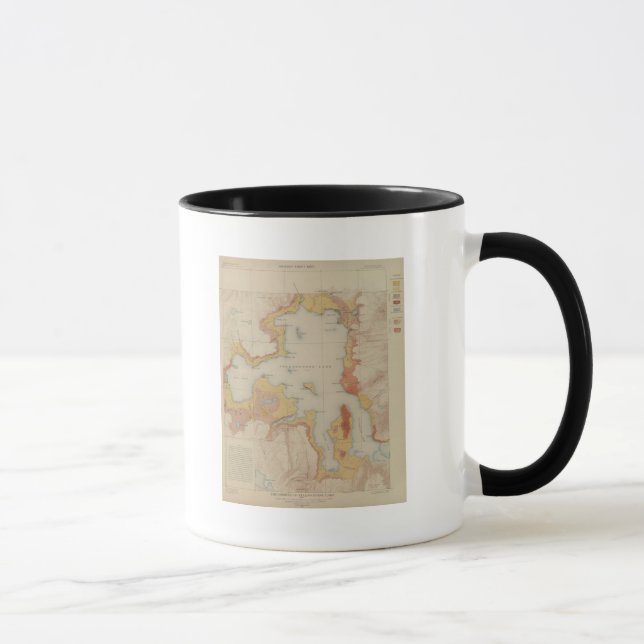 Mug Les rives du lac Yellowstone (Droite)