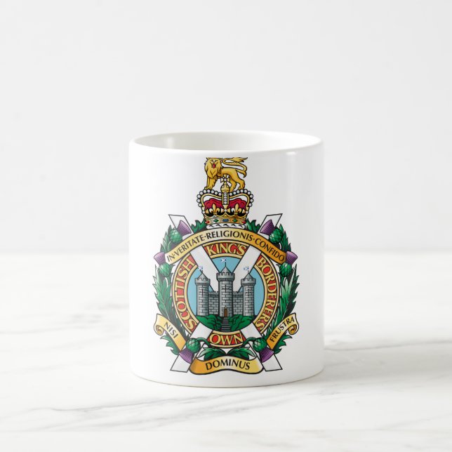Mug Les Rois Own Scottish Borderers Regiment (Centre)