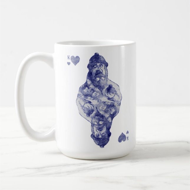 Mug Les rois sont l'un des costumes d'un jeu de cartes (Gauche)