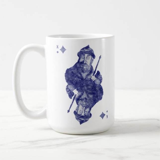 Mug Les rois sont l'un des costumes d'un jeu de cartes (Gauche)