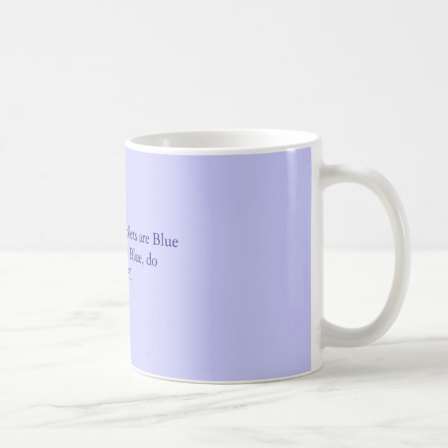 Mug Les roses sont rouges, des violettes sont BlueIf (Droite)