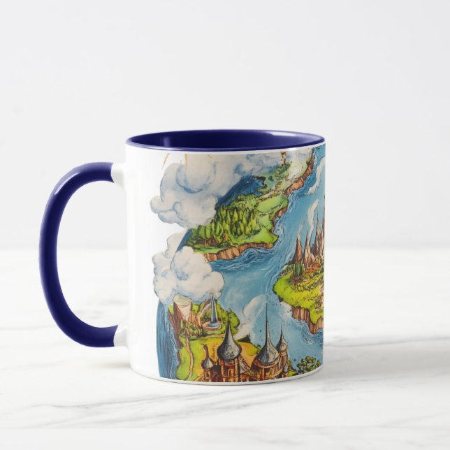 Mug Les royaumes enchantés de l'imagination (Gauche)
