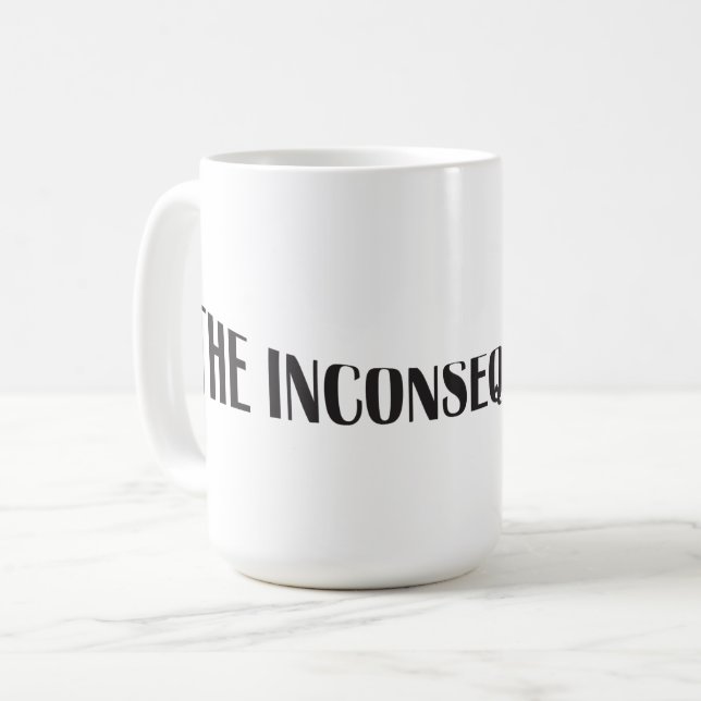 Mug Les sans conséquences Nous le peuple avant et arri (Devant gauche)