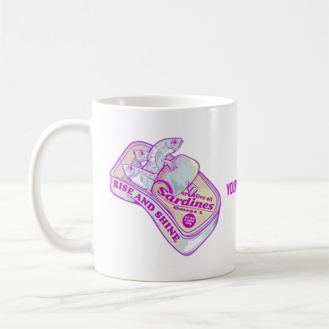 MUG LES SARDAIRES DE SOMMEIL S'ÉLEVENT ET S'ÉLEVENT (Gauche)