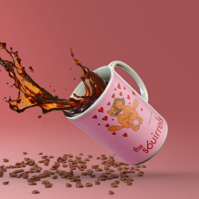 Mug Les Sbuirrels Ed et Mary Valentine (Créateur téléchargé)