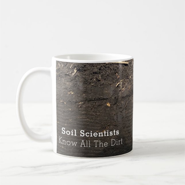 Mug Les scientifiques du sol connaissent tout le monde (Gauche)