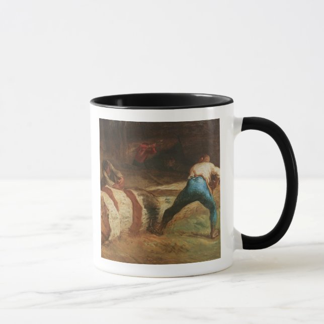 Mug Les scieurs en bois, 1848 (Droite)