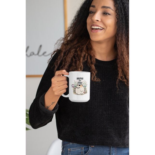 Mug Les selfies sont gratuits  (Créateur téléchargé)
