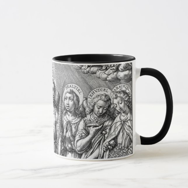 Mug Les Sept Archanges (M 034; Gravure) (Droite)