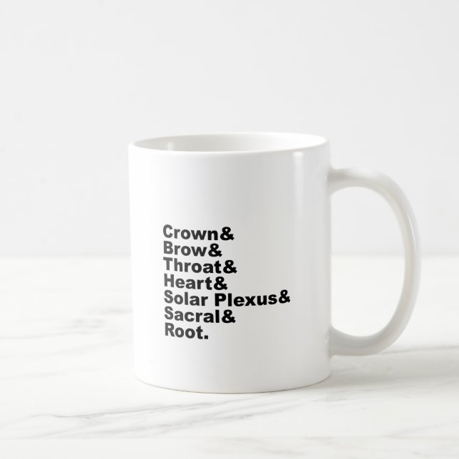 Mug Les sept chakras de l'hindouisme et le rituel hind (Droite)