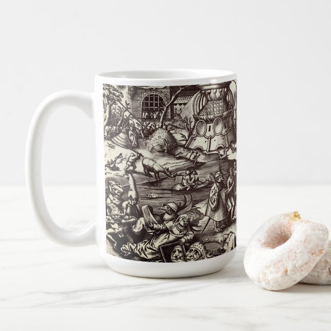Mug Les sept péchés mortels - fierté (Avec donut)
