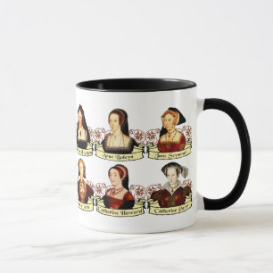 Mug Les six épouses du classique de Henry VIII