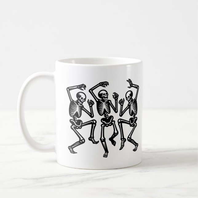 Mug Les sketons dansent et se sentent bien Vibe (Gauche)