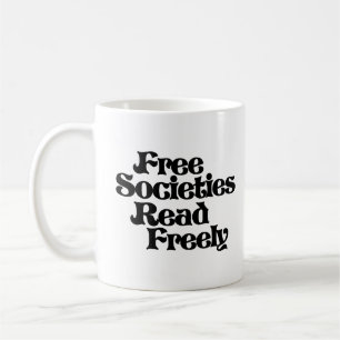 Mug Les sociétés libres lisent librement