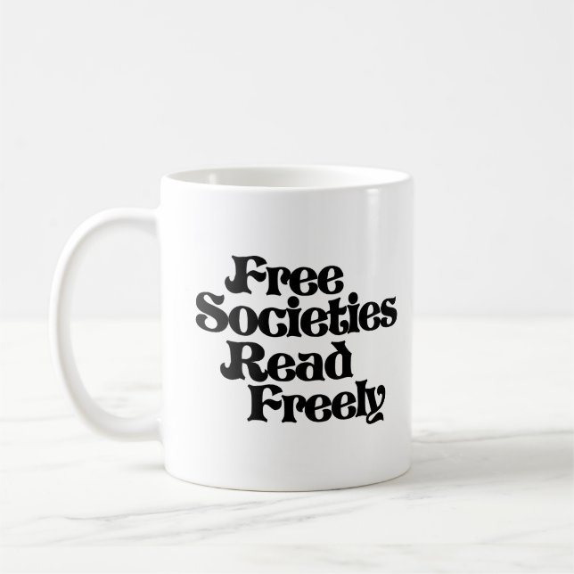 Mug Les sociétés libres lisent librement (Gauche)