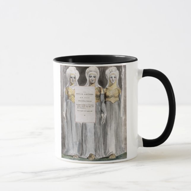 Mug Les soeurs mortelles, conçoivent 67 'des poèmes du (Droite)