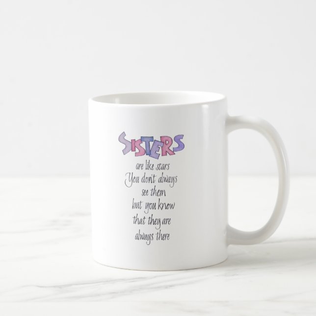 Mug Les soeurs sont comme des étoiles (Droite)