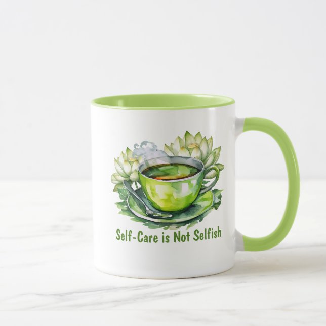 Mug Les soins personnels ne sont pas égoïstes (Droite)