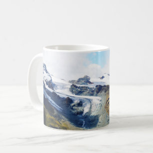 Mug Les sommets des montagnes dans les Alpes suisses