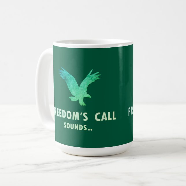 Mug Les sons de l'appel de la liberté (Devant gauche)