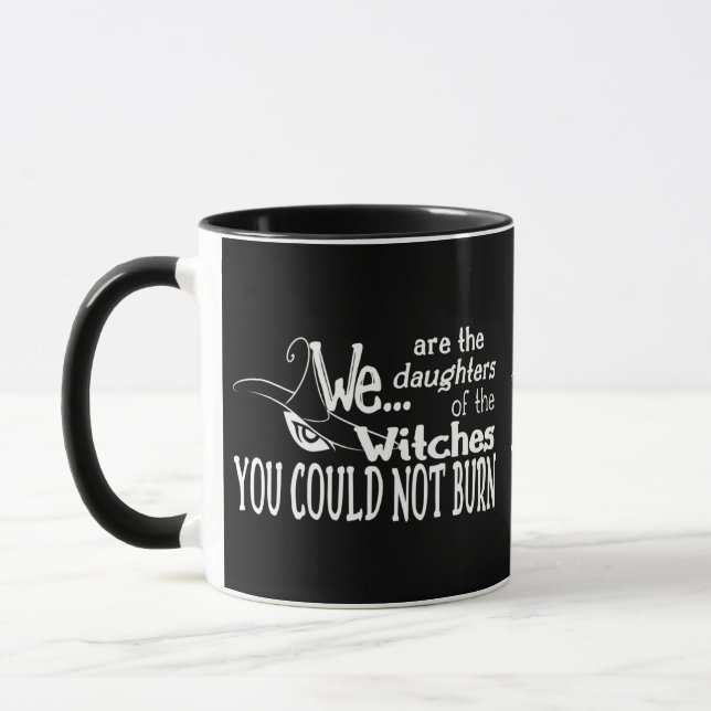Mug les sorcières des filles d'halloween ne pouvaient  (Gauche)