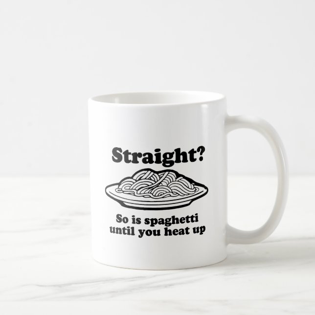 Mug Les spaghetti sont gays (Droite)