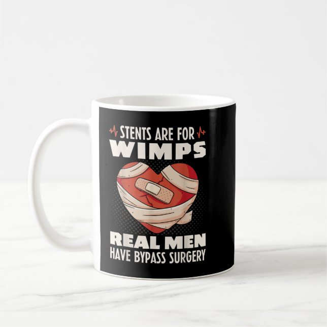 Mug Les Stants Sont Pour Les Wimps Les Véritables Homm (Gauche)