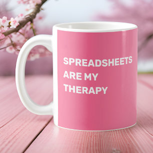 Mug Les Tableaux Sont Ma Thérapie - Rose Gradient