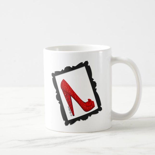 Mug Les talons rouges rouges encadrés de Dorothy (Droite)