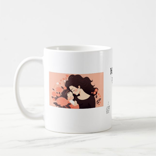 Mug Les tapis en cadeau pour maman (Gauche)