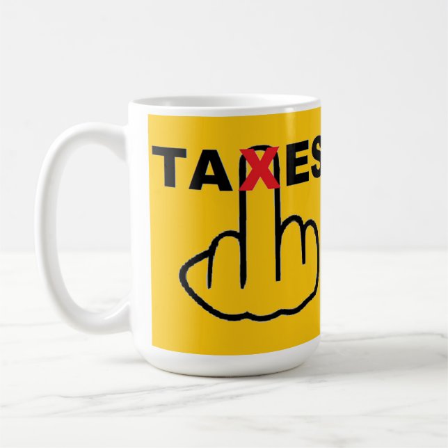 Mug Les taxes trop élevées (Gauche)