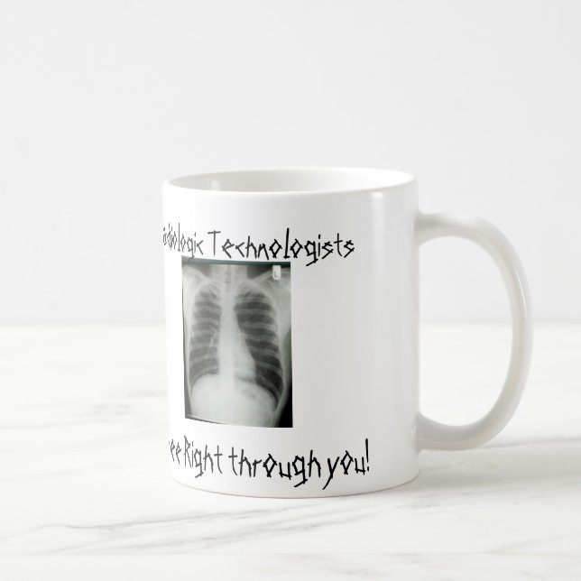 Mug Les technologues radiologiques voient juste par (Droite)